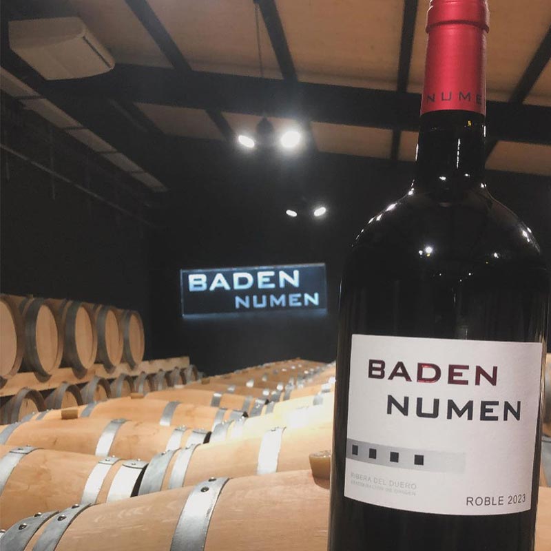 Nueva imagen y añada de nuestra bodega Baden Numen